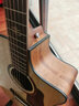 曼森（Mayson）Alpha3民谣吉他A1/A3单板弹唱指弹男女生初学者面单原声木吉他 A3 云杉桃花芯面单缺角原声款 实拍图