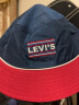 Levi's 李维斯儿童帽子春季新款男女童红色渔夫帽防晒遮阳帽 红 8/20 晒单实拍图