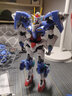 万代（BANDAI）高达拼装模型玩具 MG 1/100 拼插敢达能天使豪华战损版万圣节礼物 【送LED灯*2】00七剑枪形态 5063083 实拍图