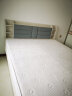 心梦想时代 床头板软包多功能卧室储物单买床头板简约现代软包双人靠背板 901灰色(纳米科技布) 1.8米 实拍图