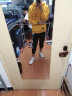 稻草人（MEXICAN）卫衣男春秋季套头衫韩版连帽长袖T恤男装运动休闲外套 黄色 XL 实拍图