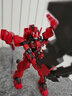 万代（BANDAI） HG 铁血高达1 拼装模型玩具 14cm HG020 红月钢 实拍图