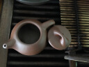 陶云尚（tao Yun Shang） 迷你小紫砂壶 创意宜兴指尖壶茶玩茶宠摆件精品 可养 迷你 【红泥-石瓢壶】 实拍图