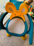 雅亲(YAQIN)宝宝餐椅 多功能儿童吃饭桌 婴儿简易可升降餐桌 便携式叫叫椅 幼儿座椅凳 蓝色（全面升级全包围） 实拍图