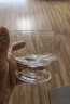 九土INS风创意高脚玻璃杯个性网红甜品杯冰淇淋杯家用咖啡杯香槟酒杯 款式一 200ml 1只 实拍图