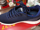 回力男鞋软底网面鞋男士休闲鞋夏季椰子旅游跑步鞋黑色运动鞋子男 黑色【轻薄透气】 40 实拍图