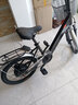 凤凰（Phoenix）电动自行车成人男女士锂电池电动车新国标小型助力电瓶车电单车 R3黑色【单速】20寸辐条轮 15AH电动续航45公里 实拍图