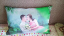 缤谷diy抱枕定制来图定做照片沙发汽车靠垫女朋友创意个性礼物靠枕 经典丝光柔滑缎-双面 常规40*60长抱枕含芯 实拍图