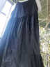 卓贝欣孕妇装小清新减龄娃娃裙夏季新款假两件撞色泡泡袖孕妇连衣裙 藍色 XXL 140-160斤 晒单实拍图