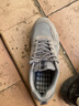 回力男鞋春季透气网面运动休闲鞋子男士气垫减震耐磨防滑椰子鞋跑步鞋 灰蓝3701 40 实拍图