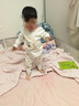 小狗比格 儿童内衣套装纯棉男宝宝秋衣秋裤女睡衣春秋家居服婴儿秋装 1474鲜花兔 100 cm建议2-3岁 实拍图