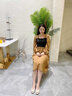 奥古狮登妈妈单鞋女2025新款夏季通勤浅口低跟小皮鞋女法式豆豆鞋女奶奶鞋 9341米色【跟高3.5CM】 36 实拍图