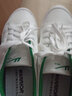回力 Warrior 休闲鞋男经典小白鞋百搭板鞋子男士户外舒适轻便运动鞋男透气男鞋 WXY-L319N 白绿 41 实拍图