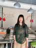 俞兆林（YUZHAOLIN）妈妈装夏款衬衫洋气上衣2024新款中老年女装高贵奶奶夏季老人衣服 深绿色上衣 L -大概120斤以下穿 实拍图