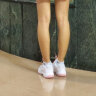川崎（KAWASAKI） 新款羽毛球鞋男女款运动鞋防滑透气舒适耐磨专业训练鞋 K-003 白粉 38 实拍图