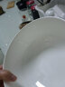 瓷秀源 纯白骨瓷碗家用饭碗汤碗面碗创意餐具简约瓷器可订制LOGO 7英寸面碗 实拍图