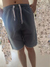 南极人（Nan Ji ren）【2条装】休闲短裤男夏季薄款透气男裤男士工装直筒宽松五分裤 K230蓝色+K230浅灰 XL 实拍图