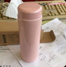 富光 保温杯女士高颜值不锈钢便携学生水杯办公室车载网红迷你杯子 蜜桃粉300ml【304镜面无缝内胆】 实拍图
