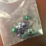 观玉 绿玛瑙圆珠散珠隔珠散珠配珠 diy佛珠配件星月菩提配饰品 直径8毫米单颗 实拍图