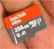 闪迪（SanDisk）高速通用tf卡sd储存卡视频 小米萤石云台监控摄像头专用内存卡大华360米家华为乐橙格FAT32格式 A1-256G 读取高达150MB/s A1系列  class10 实拍图