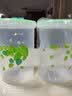 茶花（CHAHUA）保鲜盒密封储物罐密封罐厨房冰箱家用收纳密封盒罐分装盒便当盒 1420ML 高款 实拍图