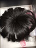 恒发 假发片女头顶补发片短发头顶稀少遮白发迷你真发补发一片式轻薄 大发量普通顶 9x9 自然色  15cm 实拍图