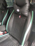 翰静 新款汽车卡通坐垫四季通用座垫全包围座套透气织物座椅套适用于 北欧绿（皮革+织物） 大众桑塔纳朗逸帕萨特途岳途观L 实拍图