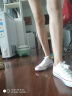 法拉步夏季新款小白帆布鞋女原宿风鞋百搭韩版鞋学生透气板鞋子潮 白红色（A01） 37 实拍图