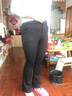 奈加图（NAIJIATU）坠感微喇叭工装裤女弹力高腰工作长裤免烫西裤职业裤秋冬四面弹裤 黑色【春秋款】 裤【不加绒】 XL 建议117-127斤 实拍图