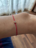 周生生PROMESSA钻石手链好玩腕玩红绳同心啡钻18K彩金88380B定价 实拍图