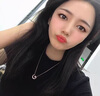 迪梵伦项链女情人节礼物锁骨链吊坠时尚饰品 【免费刻字】星月项链 实拍图