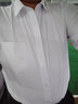 【138两件】【品质好货】帝创者男装衬衫男2022春季新款男士职业商务休闲正装纯色抗皱衬衣长袖衬衫男 608 白色 5XL 实拍图