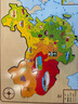 Hape(德国)儿童拼图玩具初高中生家居装饰地理乐游中国地图拼图E8393 实拍图