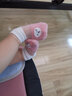 幼稚龙婴儿袜子夏季新生儿袜子男女宝宝袜子超薄透气玻璃丝卡通网眼袜 可爱的粉【3双】 S码【建议6-12个月】 实拍图