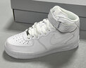 耐克Air Force 1 Mid 07男鞋中帮空军一号复古跑鞋Air运动休闲鞋 CW2289-111 39 实拍图