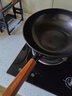 欧乐菲（OLOFE）章铁匠中式老铁炒锅家用平底老式炒菜锅具大炒勺精熟铁燃气灶32cm 实拍图