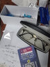 TENDER MAKER 眼镜近视可配度数防蓝光眼镜男款半框钛合金镜框专业配近视眼镜 1903黑银色（半框） 【防雾镜片】1.67防蓝光辐射 实拍图