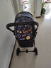 逗逗熊婴儿推车高景观减震手推车宝宝可坐可平躺婴儿双向折叠儿童手推车 奢华-深灰【四轮橡胶买一送八】 实拍图