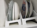 家の物语（KATEI STORY）日本进口厨房碗碟收纳架塑料餐盘整理储物柜置物架餐具水槽沥水架 碗碟收纳架 1个 装 实拍图