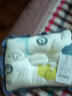 欢喜小熊 婴儿枕头儿童防偏神器新生儿矫正纠正头型四季通用宝宝定型枕 HY20611S蓝色 动物 实拍图