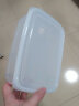 nakaya日本冰箱保鲜盒塑料密封食品级收纳盒水果冷冻饺子盒大号储物 冰箱冷冻盒【日本产】 3件套 1.3L 实拍图