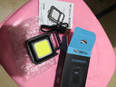 微笑鲨 多功能小型迷你工作灯高亮度汽车维修灯COB便携户外应急钥匙扣灯 蓝色【螺丝批*2】 实拍图