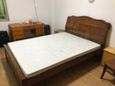 千禧盛世 实木沙发组合贵妃沙发中式布艺沙发简约小户型沙发床客厅家具 暮光灰布套 三人位（不带拉床）+贵妃位+茶几 实拍图
