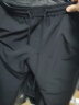 雪中飞秋冬新款外穿户外冬季加厚运动保暖休闲羽绒长裤 黑色-0471F 185 实拍图