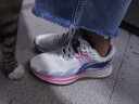 李宁女鞋跑步鞋运动鞋女春季系列赤兔4代学生休闲旅游休闲跑步鞋 米白色 35 实拍图