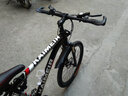铠美尔自行车成人男女山地车 儿童中学生双碟刹变速非公路车单车 铝合金【辐条轮】黑蓝色 26寸21速高配【适合160-185CM】 实拍图