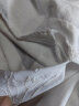 GOOMIL LEE短袖T恤女ins潮白色半袖夏装新款韩版宽松女士夏季上衣 810蓝色方块 2XL 晒单实拍图