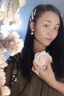 清晨的星星珍珠发夹网红款边夹少女森系仙女超仙一字发卡刘海bb夹子韩国头饰 南薇-三件套 实拍图