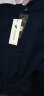 袋鼠羊毛衫男圆领纯色厚款毛衣2021秋冬季男士新品商务休闲打底针织衫男装新款毛衫 8318-上青色 170/L(建议120-140斤) 实拍图
