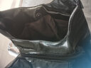 北狐复古真皮托特包简约百搭羊皮单肩手提包多隔层大容量休闲女士斜挎 黑色牛皮 实拍图